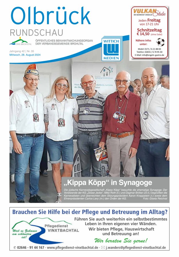 Olbrück Rundschau Titelblatt 35/2024