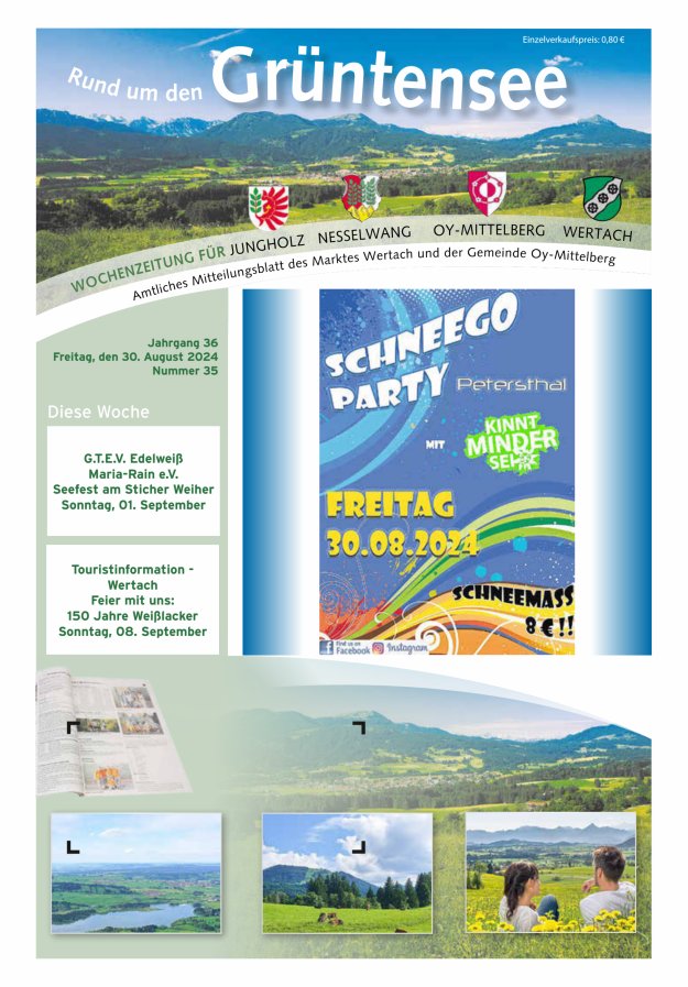 Rund um den Grüntensee Titelblatt 35/2024