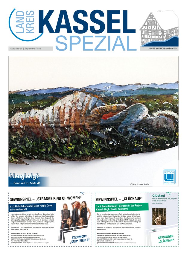 Landkreis Kassel Spezial Titelblatt 04/2024