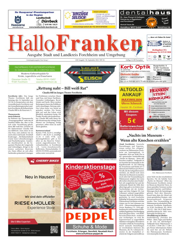 Hallo Franken Titelblatt 1203/2024