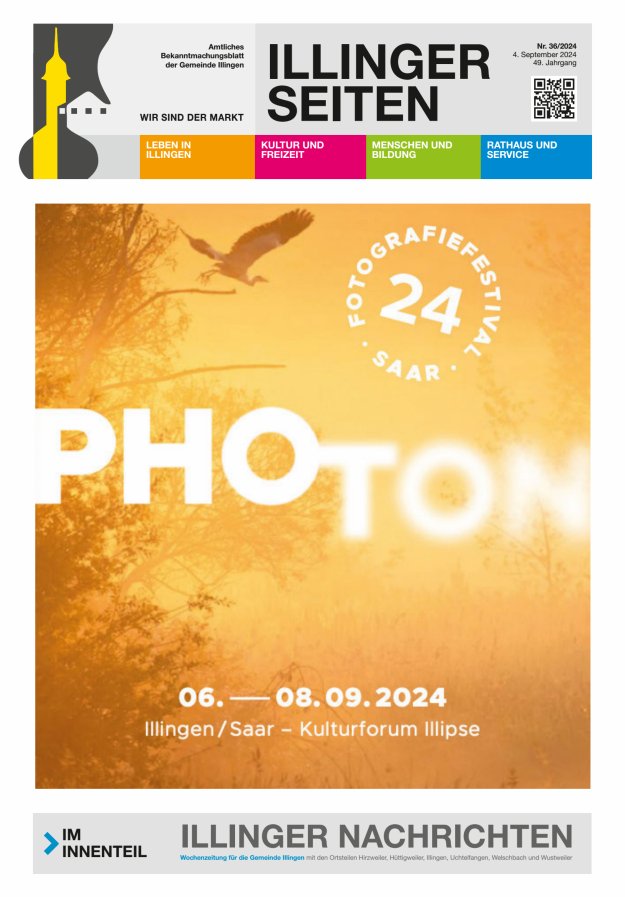 Illinger Seiten Titelblatt 36/2024