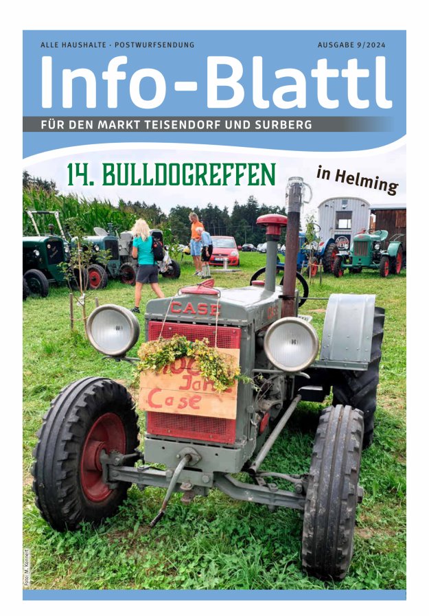 Infoblattl Teisendorf Titelblatt 09/2024