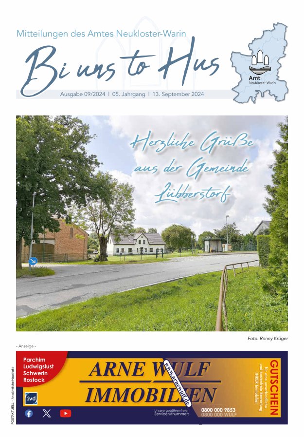 Bi uns to Hus Titelblatt 09/2024