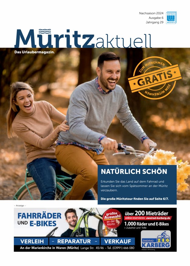 Müritz Aktuell Titelblatt 06/2024