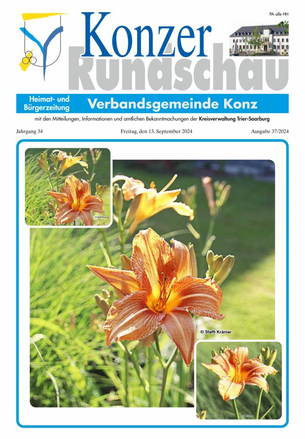 Konzer Rundschau Titelblatt 37/2024