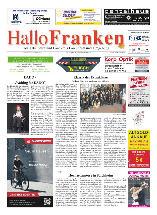 Hallo Franken Titelblatt 1204/2024