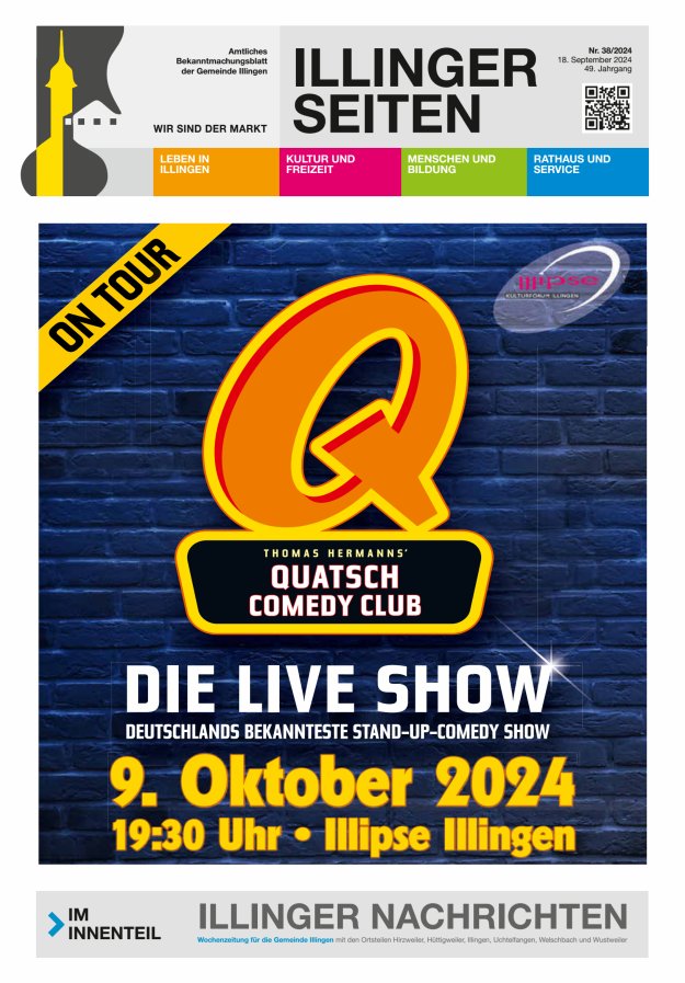 Illinger Seiten Titelblatt 38/2024