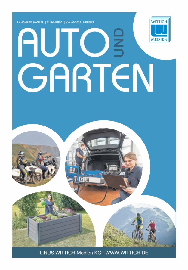 Auto und Garten Landkreis Kassel Titelblatt 02/2024