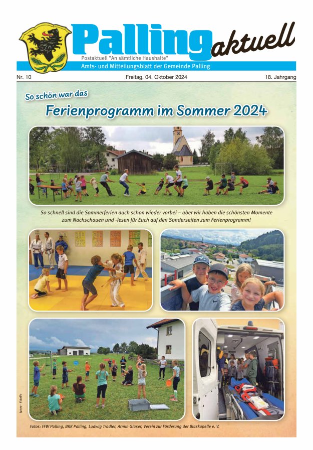 Palling Titelblatt 10/2024