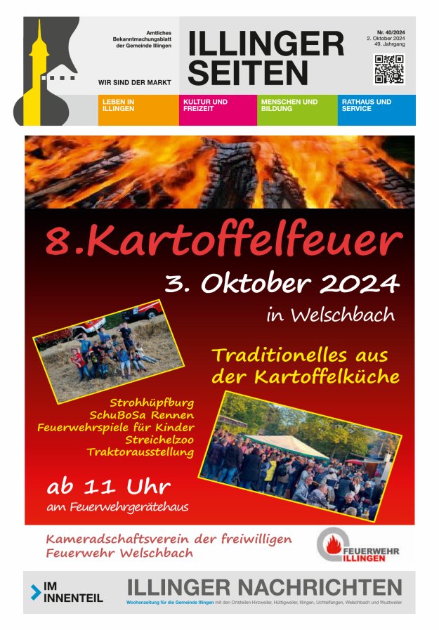 Illinger Seiten Titelblatt 40/2024
