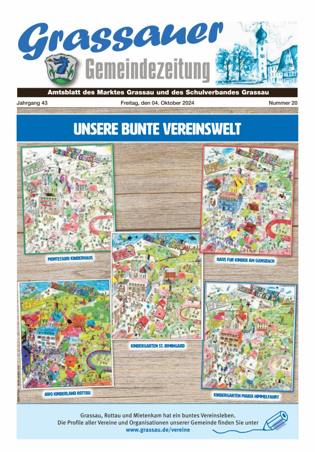 Grassauer Gemeindezeitung Titelblatt 20/2024