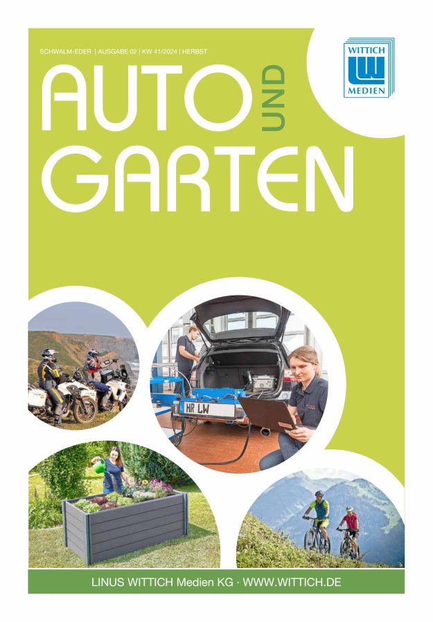 Auto und Garten Schwalm-Eder-Kreis Titelblatt 02/2024