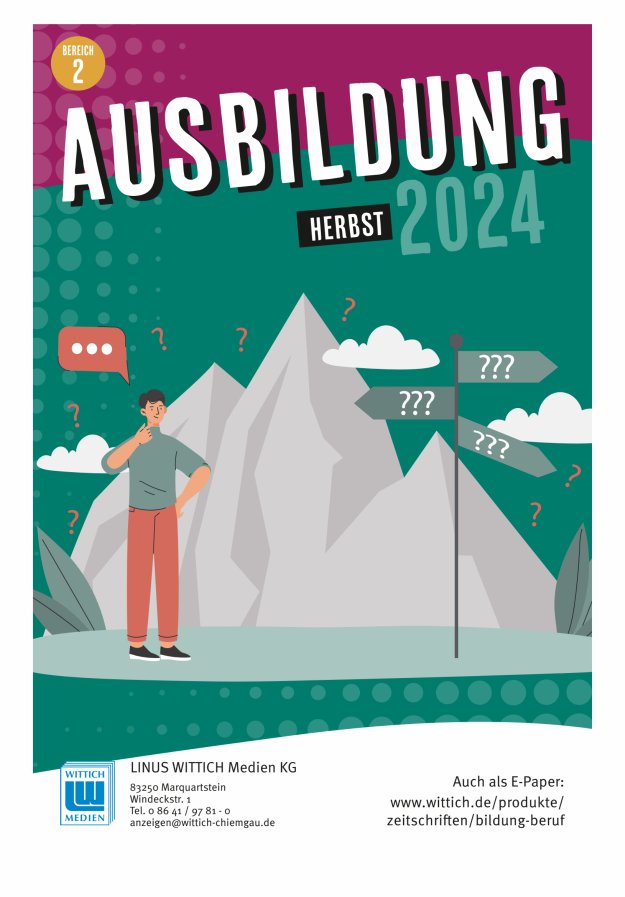  Ausbildungsratgeber Chiemsee Titelblatt 09/2024