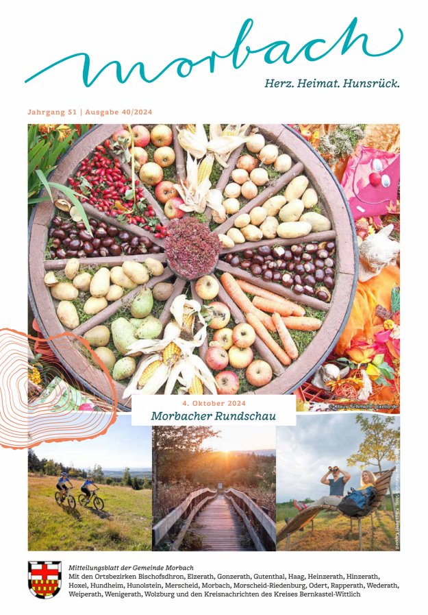 Morbacher Rundschau Titelblatt 40/2024