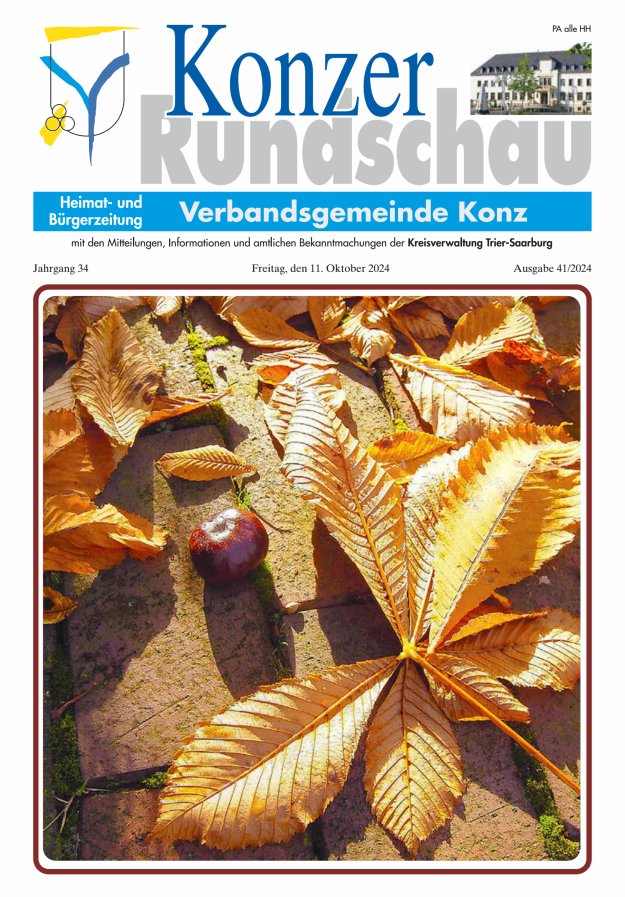 Konzer Rundschau Titelblatt 41/2024