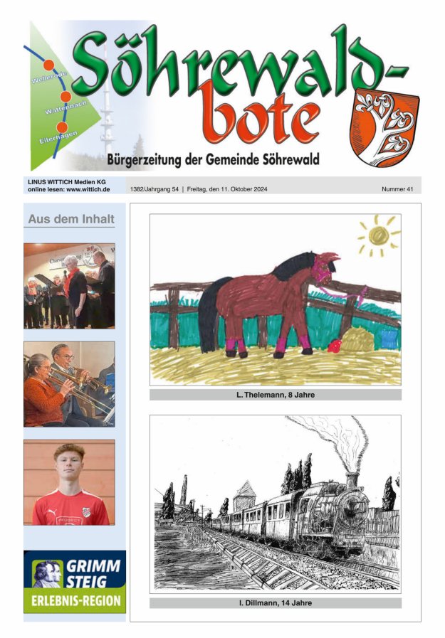 Söhrewaldbote Titelblatt 41/2024
