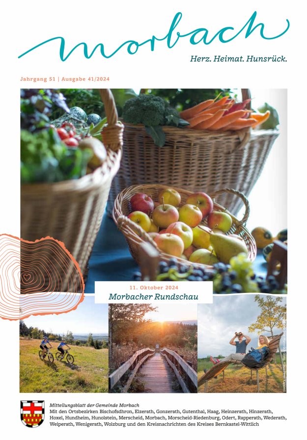 Morbacher Rundschau Titelblatt 41/2024