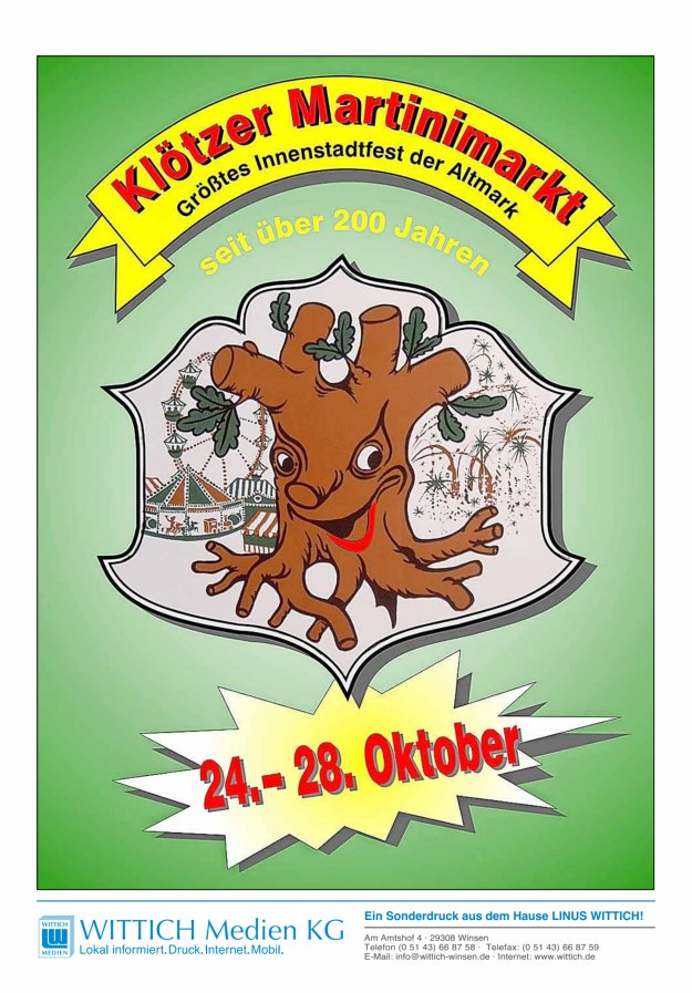 Martinimarkt Klötze Titelblatt 01/2024