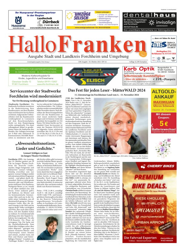 Hallo Franken Titelblatt 1206/2024