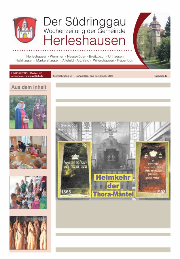 Der Südringgau Titelblatt 42/2024