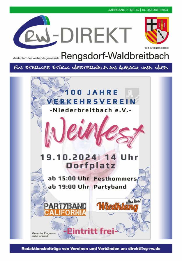 RW-Direkt Titelblatt 42/2024