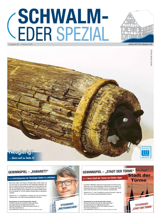 Schwalm-Eder Spezial Titelblatt 05/2024
