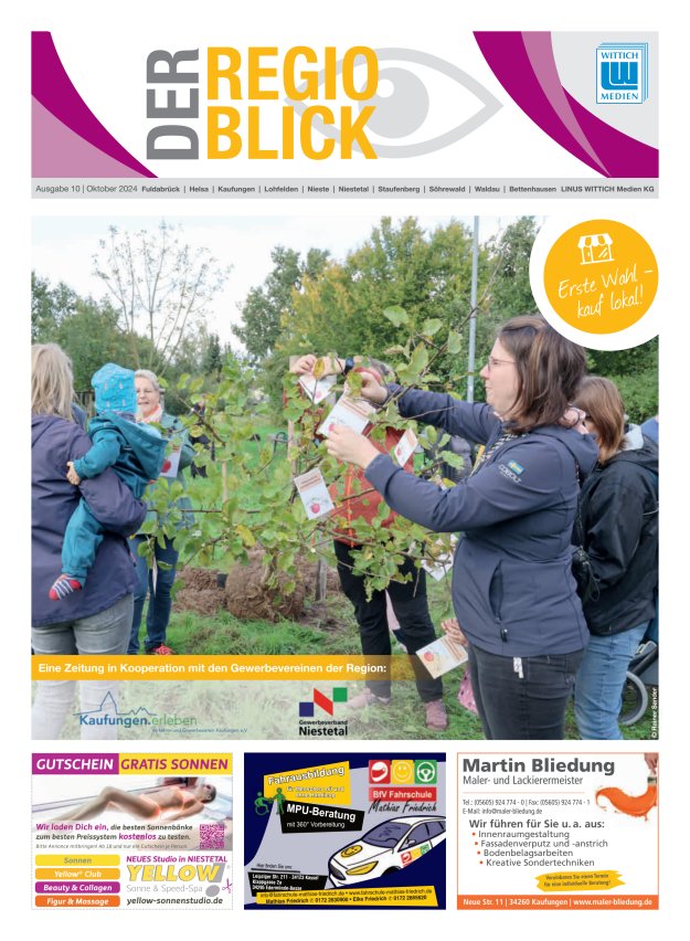 Regioblick Titelblatt 10/2024