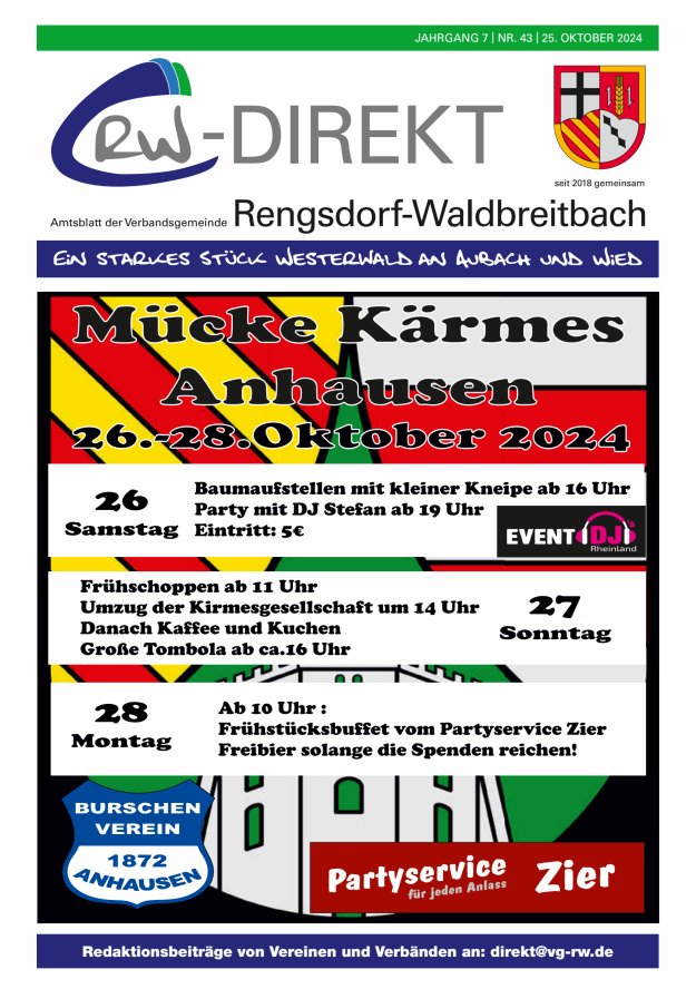 RW-Direkt Titelblatt 43/2024