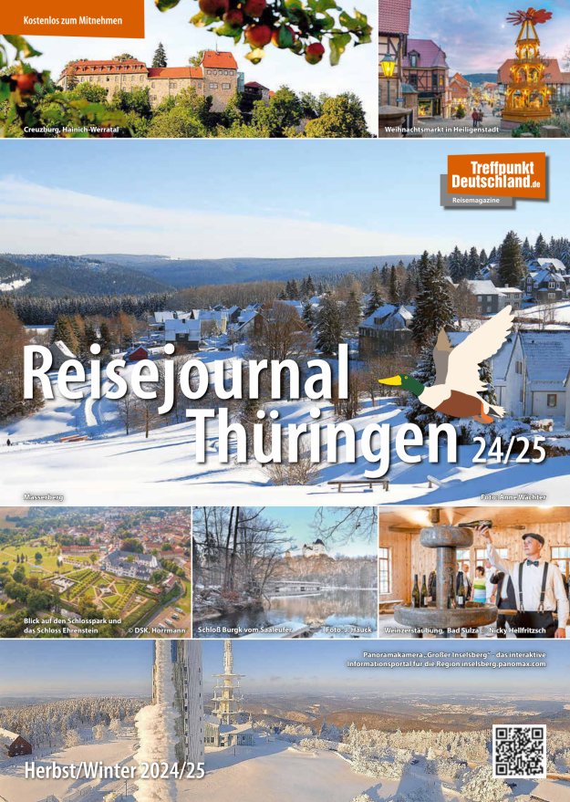 Reisejournal Thüringen Titelblatt 10/2024
