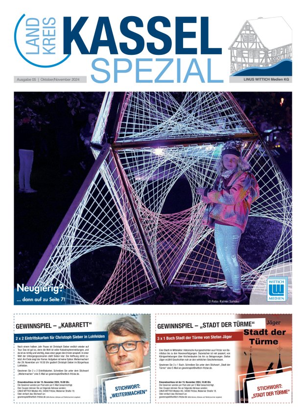 Landkreis Kassel Spezial Titelblatt 05/2024