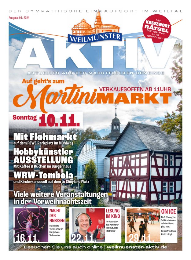 Weilmünster aktiv Titelblatt 19/2024