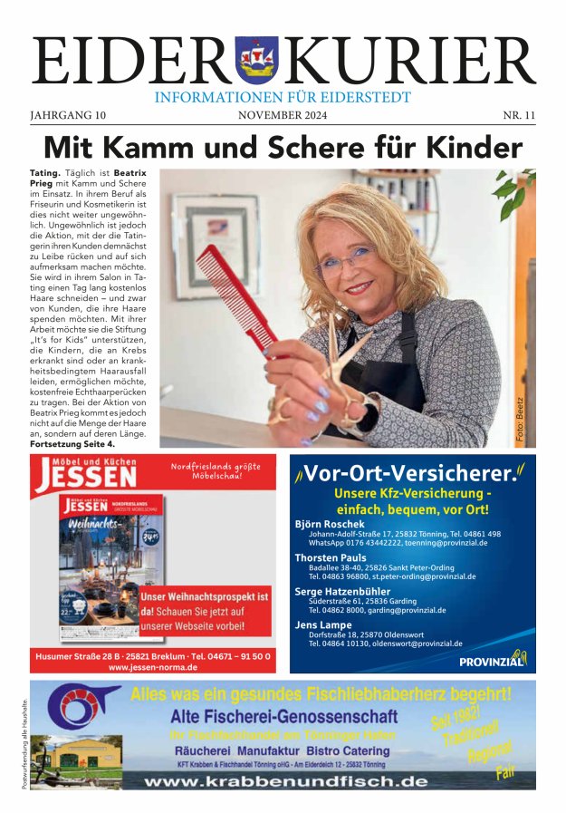 Eider-Kurier Titelblatt 10/2024