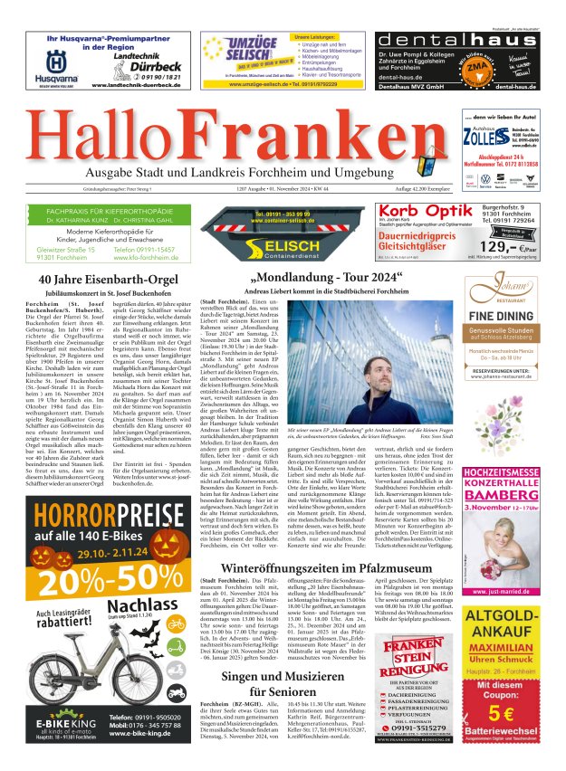 Hallo Franken Titelblatt 1207/2024