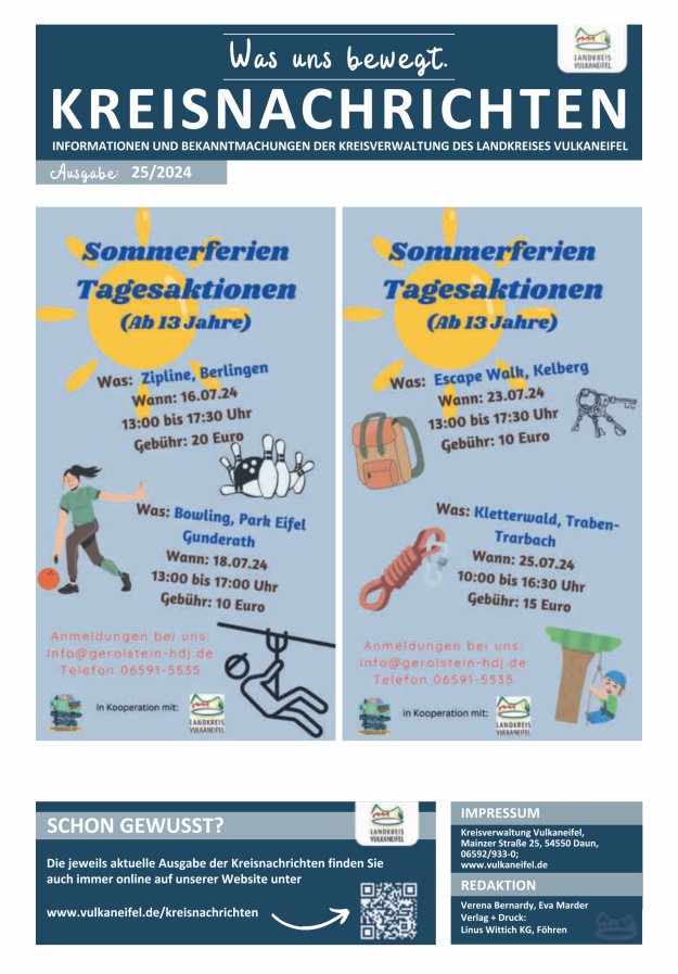 Kreisnachrichten Titelblatt 25/2024