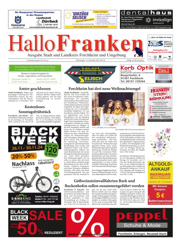 Hallo Franken Titelblatt 1208/2024