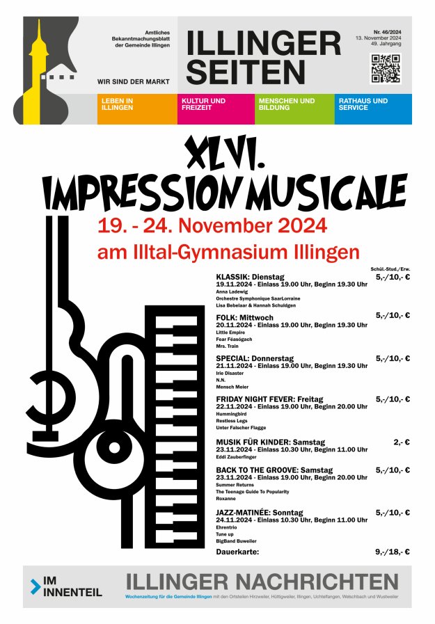 Illinger Seiten Titelblatt 46/2024