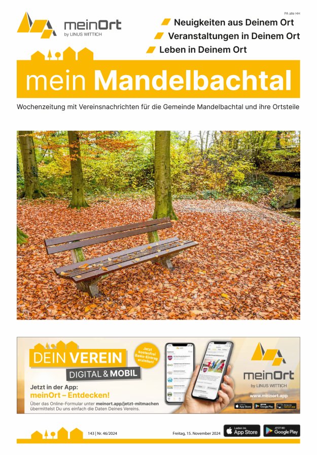 mein Mandelbachtal Titelblatt 46/2024