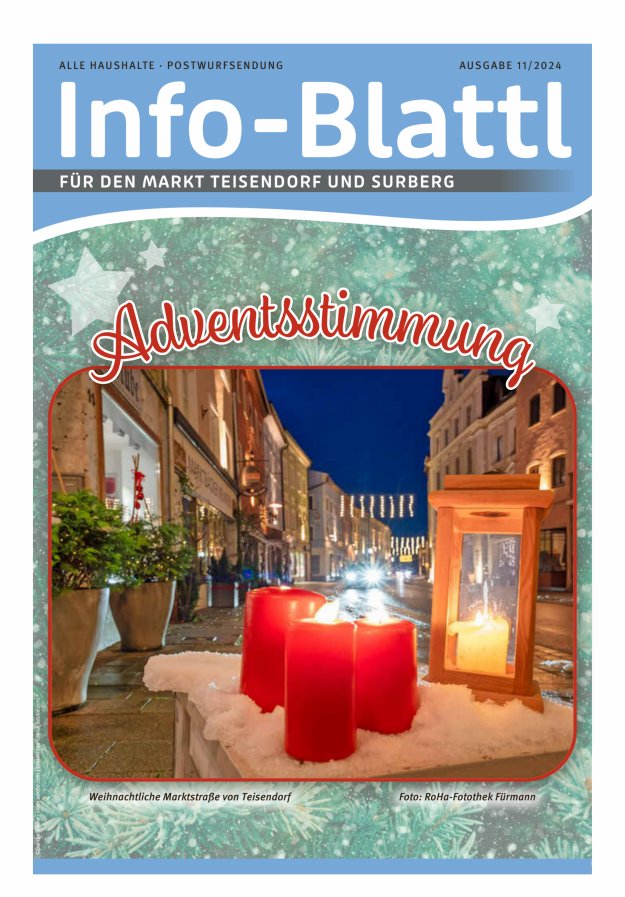 Infoblattl Teisendorf Titelblatt 11/2024