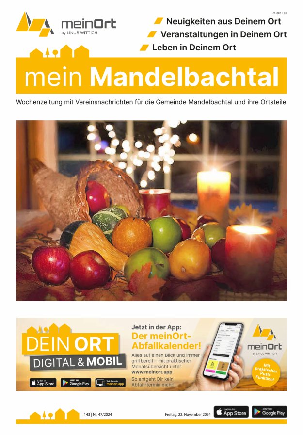 mein Mandelbachtal Titelblatt 47/2024