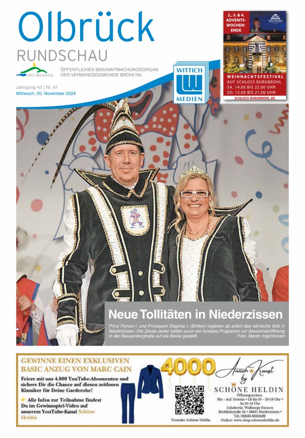 Olbrück Rundschau Titelblatt 47/2024