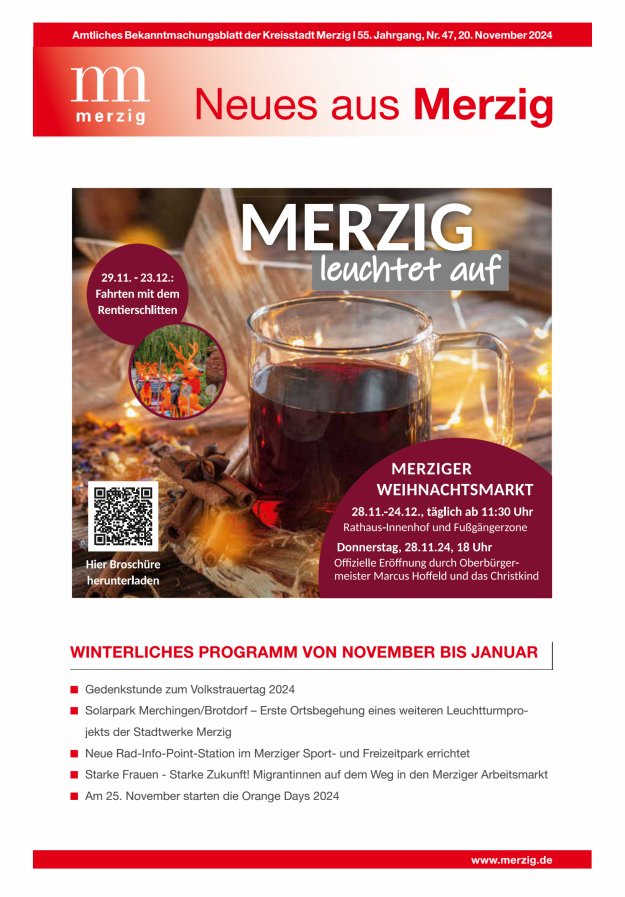 Neues aus Merzig Titelblatt 47/2024