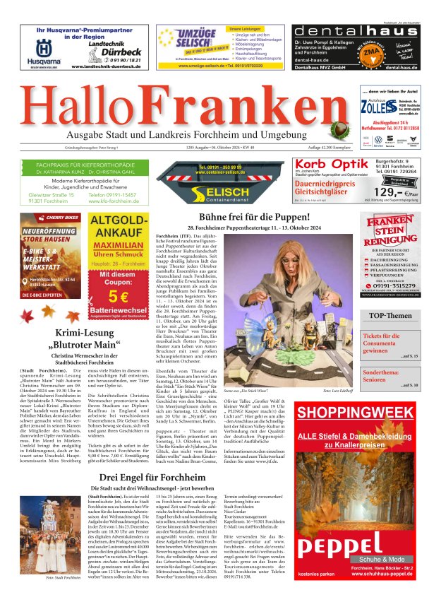 Hallo Franken Titelblatt 1205/2024
