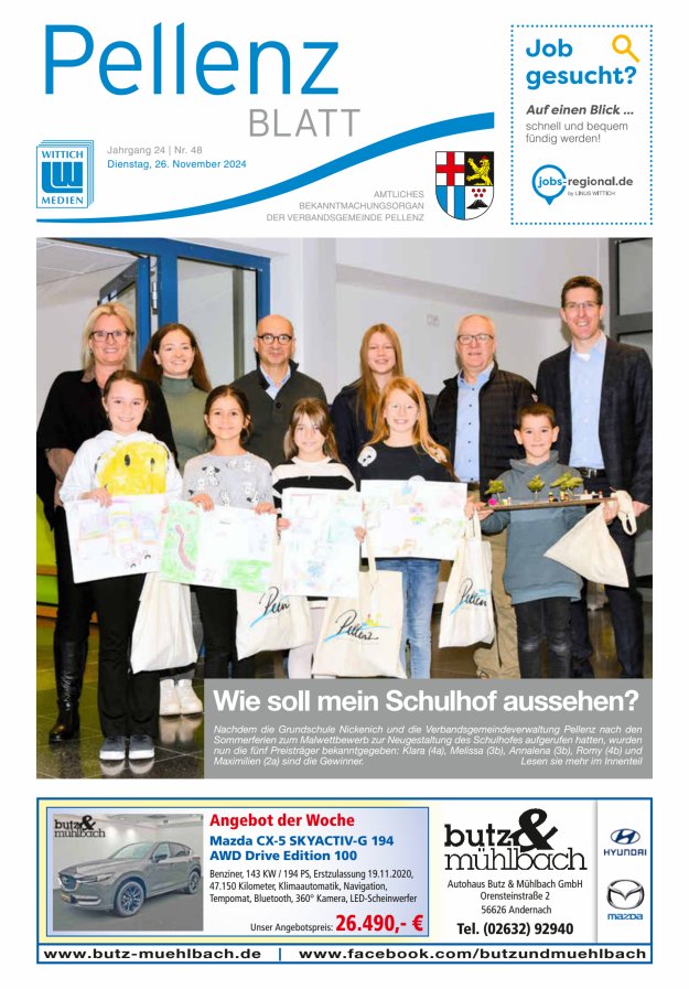 Pellenzblatt Titelblatt 48/2024