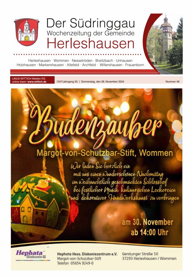 Der Südringgau Titelblatt 48/2024