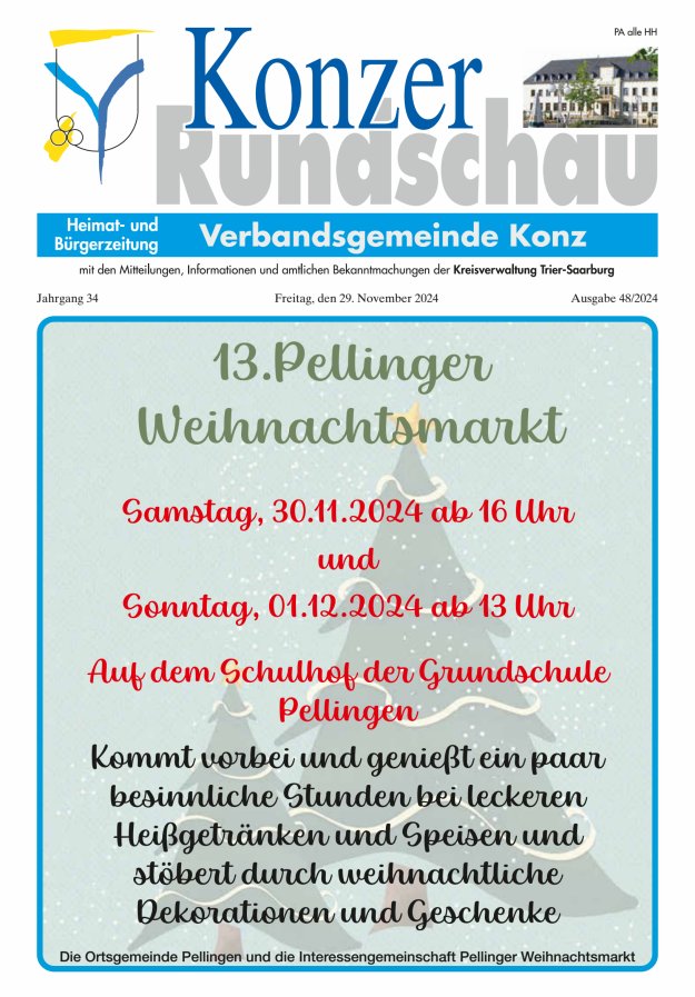 Konzer Rundschau Titelblatt 48/2024