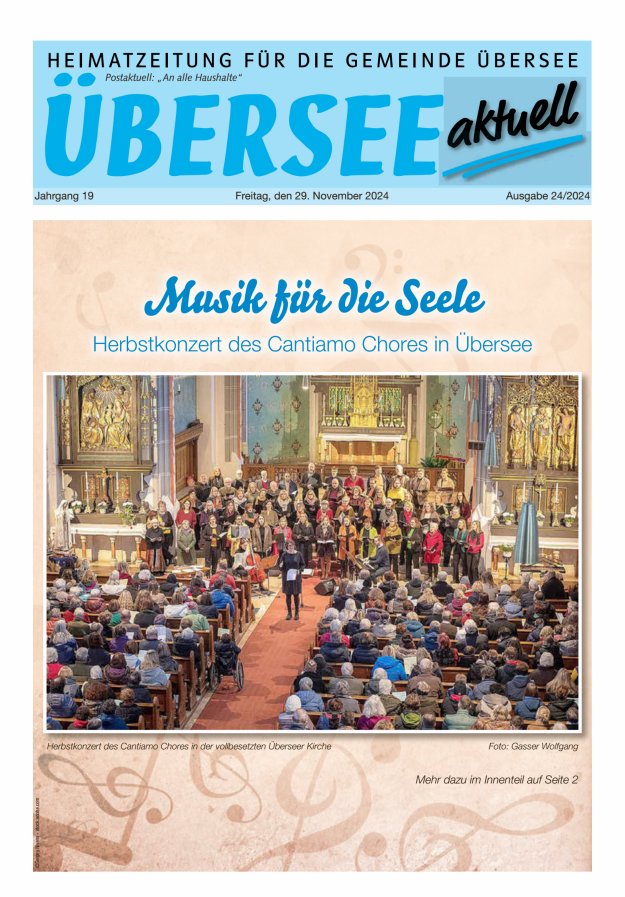 Übersee Aktuell Titelblatt 24/2024