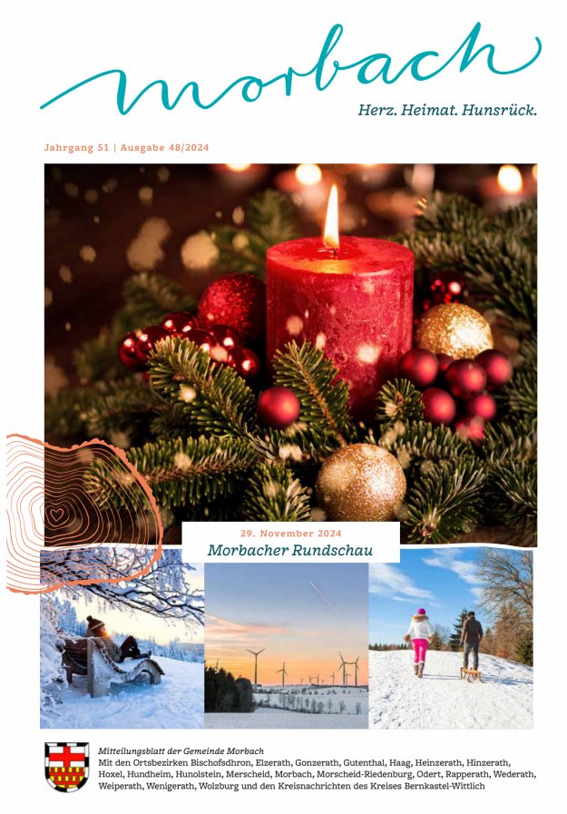 Morbacher Rundschau Titelblatt 48/2024
