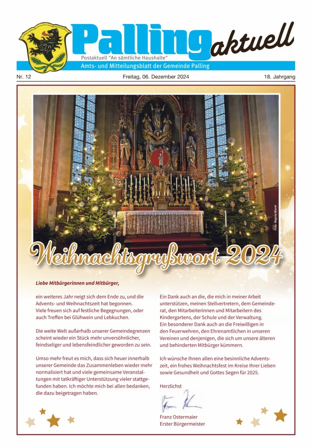Palling Titelblatt 12/2024