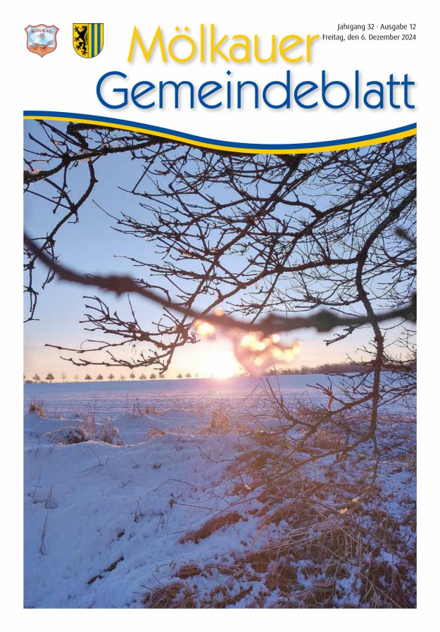 Mölkauer Gemeindeblatt Titelblatt 12/2024