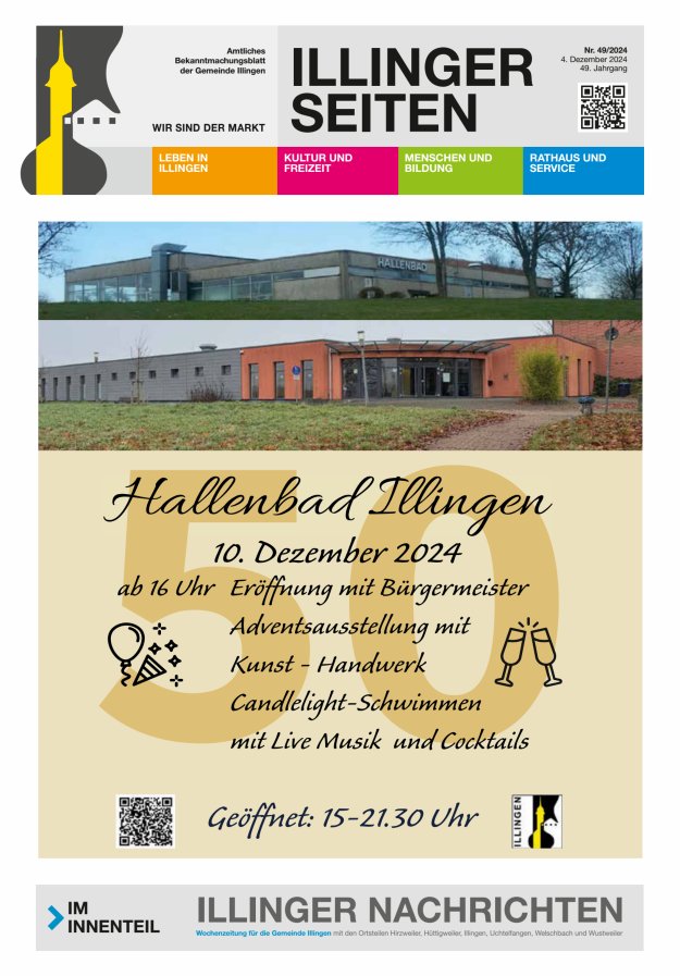 Illinger Seiten Titelblatt 49/2024